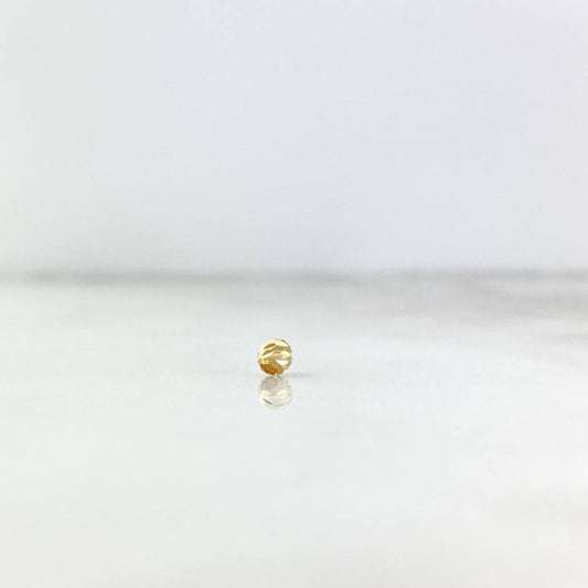 Bola Diamantada 3mm / 0,05gr Oro Amarillo &