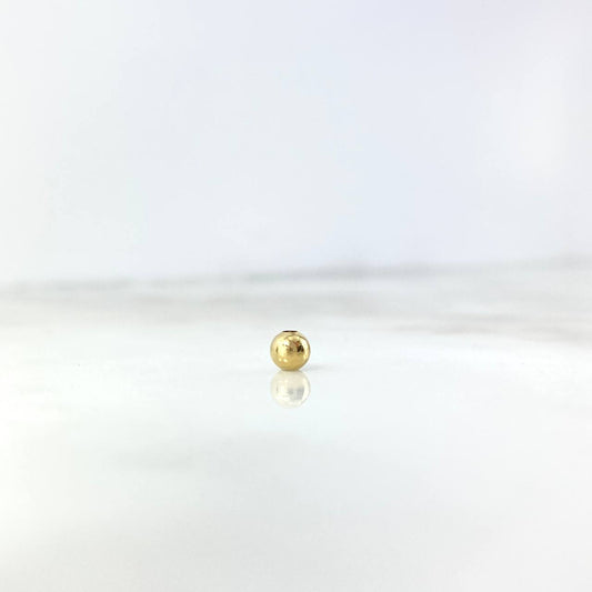 Bola Lisa 4mm / 0.085gr Oro Amarillo