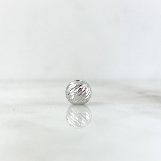 Bola Diamantada 8mm / 0.6gr Oro Blanco