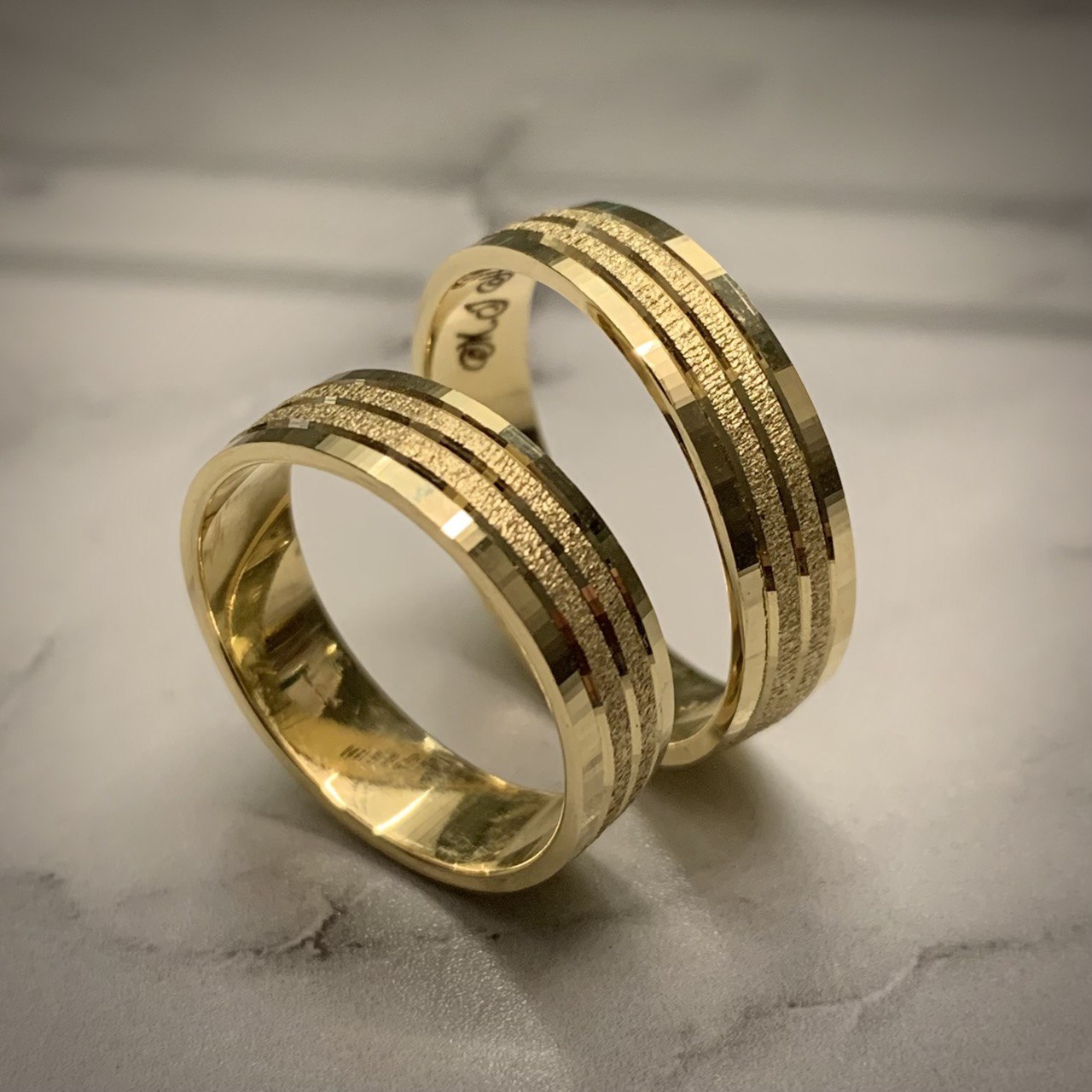Argollas anillos matrimonio por fabricación 12gr – Napoleone Joyas