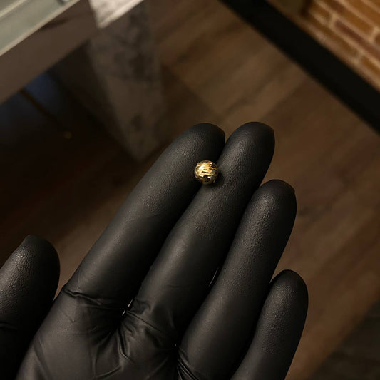 Bola Diamantada 7mm / 0.45gr Oro Amarillo