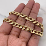 Pulso Cubano 10gr / 19.5cm / 6.5mm Oro Amarillo 18K $