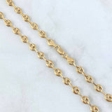 Cadena GC 8.35gr / 60cm / 4mm Lisa Oro Amarillo 18K