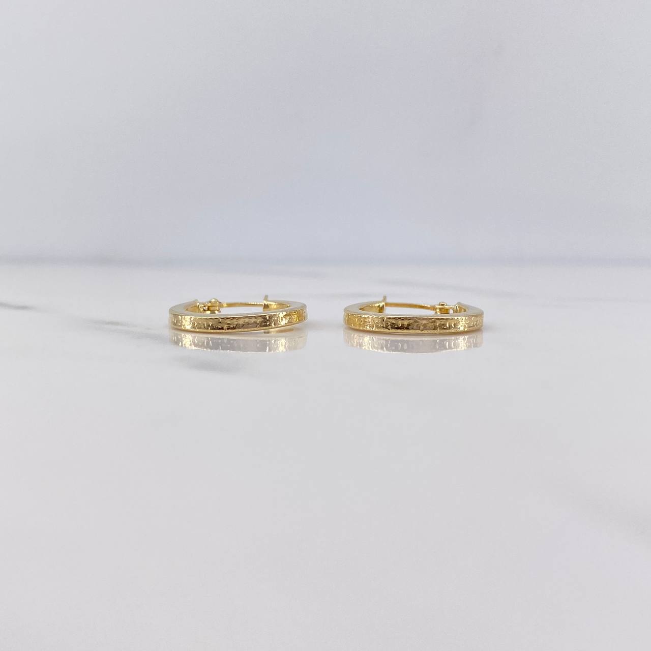 Candongas Diani Tribal 1.35gr / 2cm / Oro Amarillo 18K &