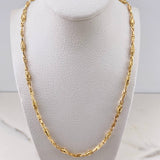 Cadena Rustica Dubai 35.9gr / 60cm / 4.4mm Oro Amarillo 18K $