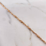 Cadena Rustica Dubai 33.8gr / 60cm / 4.3mm Oro Rosa 18K $