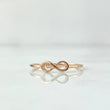 Anillo Infinito 0.9gr / T6 1/4 / Oro Rosa 18K