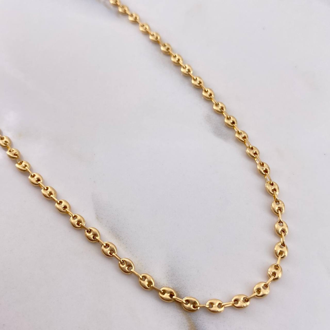 Cadena GC 5.2gr / 45cm / 3mm Oro Amarillo 18K &