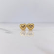 Topos Corazon 0.7gr / Bordado Oro Amarillo 18K $