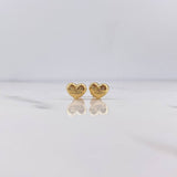 Topos Corazon Love 0.6gr / Troquelados Oro Amarillo 18K $