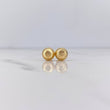 Topos Media Bola 0.9gr / 8mm Diamantados Oro Amarillo 18K $