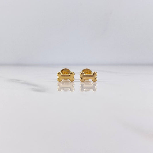 Topos Hueso 0.5gr / Lisos Oro Amarillo 18K $