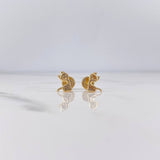 Topos Gato Cola 0.5gr / Lisos Oro Amarillo 18K $