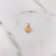 Dije San Benito 0.4gr / 1.4cm / Troquelado Oro Rosa 18K #