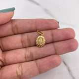 Dije Virgen Milagrosa 0.4gr / 1.7cm / Troquelado Oro Amarillo 18K #