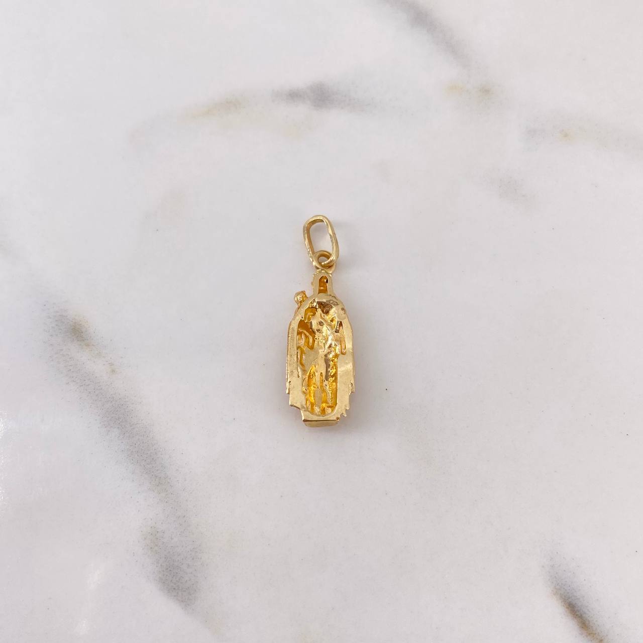 Dije Virgen Del Carmen 2.1gr / 2.8cm / Oro Amarillo 18K #