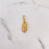 Dije Virgen Del Carmen 2.1gr / 2.8cm / Oro Amarillo 18K #