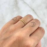 Anillo Esferas 1.25gr / T5 3/4 / Oro Amarillo 18K