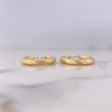 Candongas Sofi 2.3gr / 2.2cm / Espiral Oro Amarillo 18K &