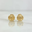 Topos Calabaza 0.85gr / 6mm Oro Amarillo 18K