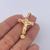 Dije Cristo Señor De los Milagros 2.85gr / 3.5cm / Oro Amarillo 18K &