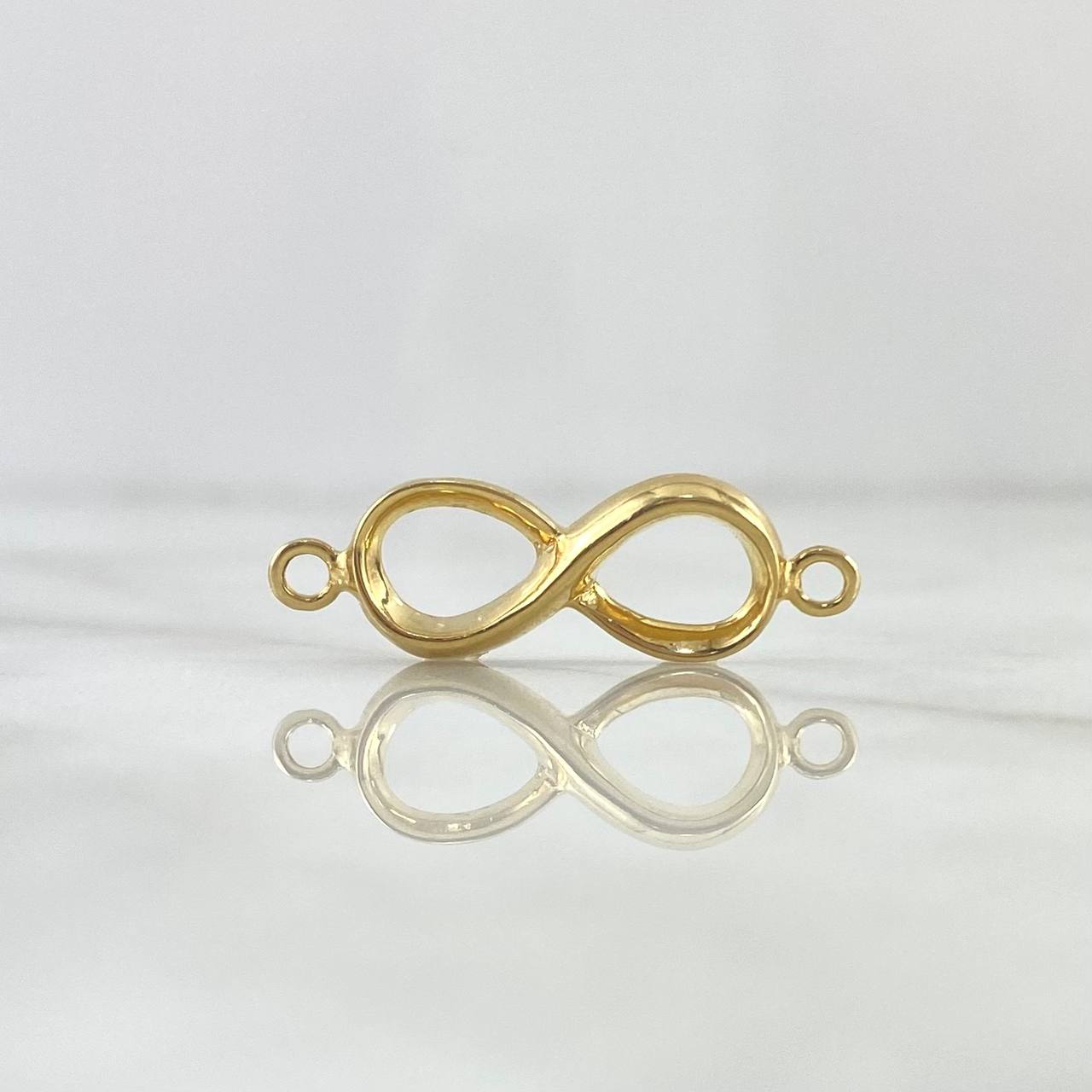 Herraje Infinito 1.75gr / 2.5cm / Oro Amarillo 18K