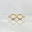 Herraje Infinito 1.75gr / 2.5cm / Oro Amarillo 18K