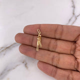 Dije Pareja 1.65gr / 2.8cm / Oro Amarillo 18K #