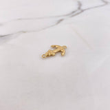 Herraje Ancla 0.7gr / 2.2cm / Oro Amarillo 18K #