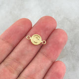 Herraje Letra C 0.5gr / 1cm / Oro Amarillo 18K