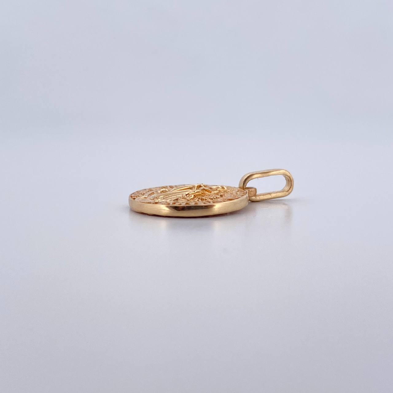 Dije San Benito 2.8gr / 2.2cm / Oro Amarillo 18K &