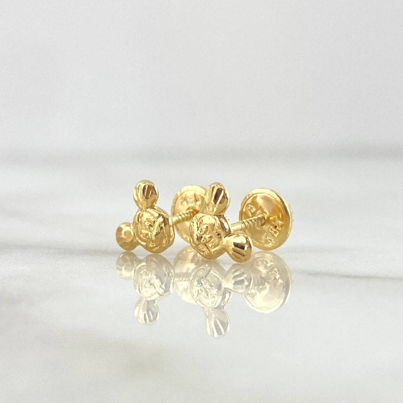 Topos Ratón 0.6gr / 6mm Oro Amarillo 18K