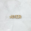 Herraje Amor 1.8gr / 1.9mm Circones Blancos Oro Amarillo 18K *