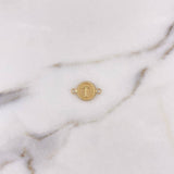 Herraje Letra T 0.5gr / 1.6cm / Oro Amarillo 18K #