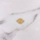 Herraje Letra G 0.5gr / 1.6cm / Oro Amarillo 18K #