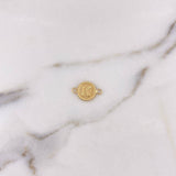 Herraje Letra K 0.5gr / 1.6cm / Oro Amarillo 18K #