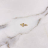 Herraje Ancla Mini 0.2gr / 1.4cm / Oro Amarillo 18K #