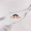 Herraje Arcoiris 2.25gr / 3cm / Circones Colores Oro Amarillo 18K #