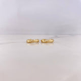 Candongas Milu 1.45gr / 1.6cm / Entorchadas Oro Amarillo 18K #