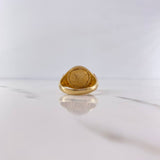 Anillo Timon 10gr / T10 / Circones Blancos Dos Oros Amarillo Rosa 18K &