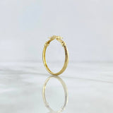 Anillo Sello Sagrado Rostro 1.25gr / T7 3/4 / Nudo Liso Oro Amarillo 18K