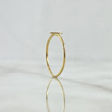 Anillo Corazon 1gr / T6 1/4 / Liso Oro Amarillo 18K *