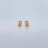 Topos Bola 0.55gr / 5mm Lisa Oro Amarillo 18K &