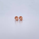 Topos Bola 0.55gr / 4mm Diamantada Oro Rosa 18K &