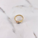 Anillo Helice 4.3gr / T7 1/2 / Lisos Tres Oros 18K $