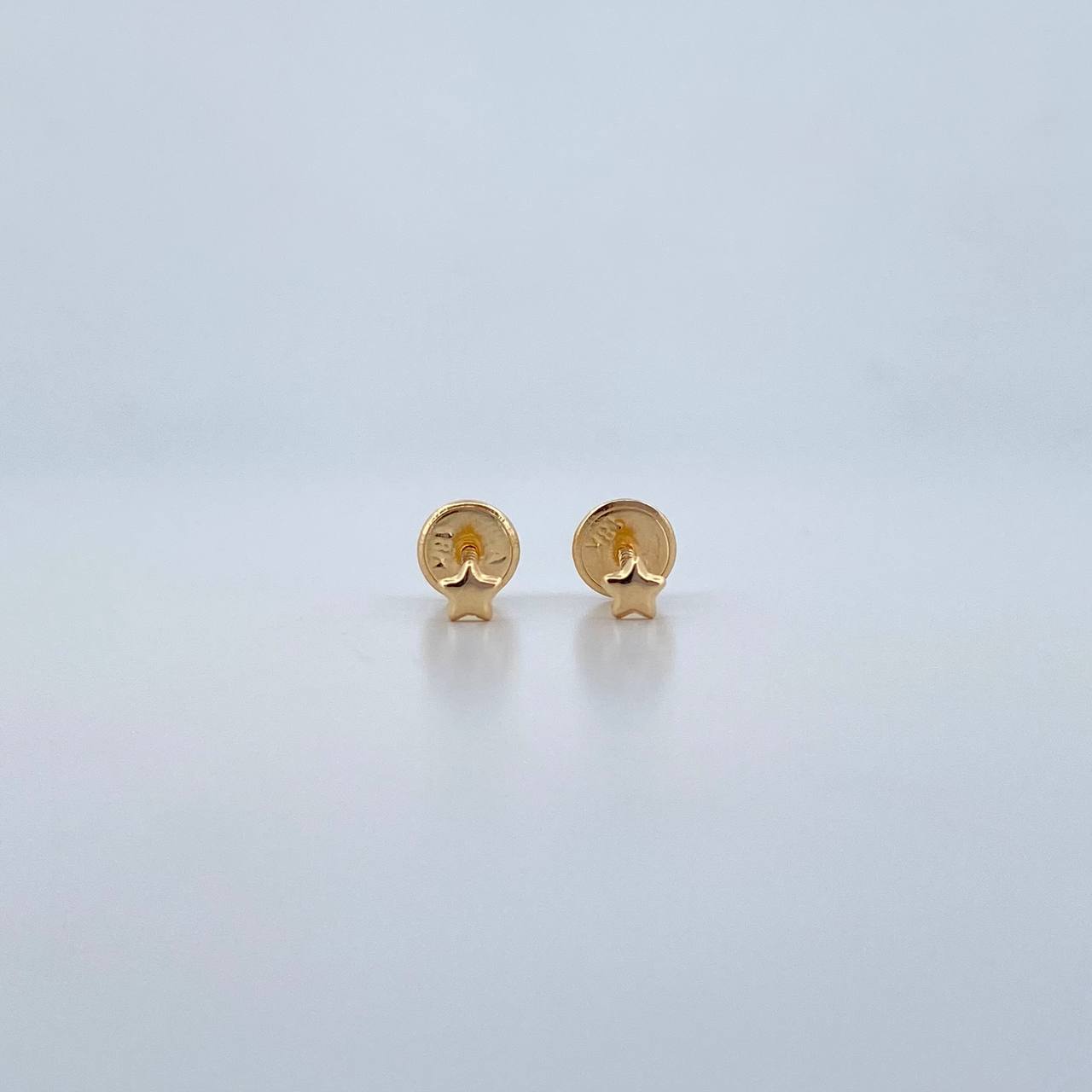 Topos Estrella 0.4gr / Oro Amarillo &