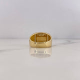 Anillo Corona RX 9.3gr / T10 / Circones Blancos Tres Oros 18K $