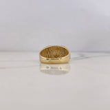 Anillo Correa Corona RX 6.55gr / T9 3/4 / Circones Blancos Dos Oros Amarillo Blanco 18K $