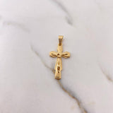 Dije Cruz Cristo 3.5gr / 3.6cm / Oro Amarillo 18K $