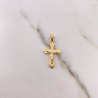 Dije Cruz Cristo Gotica 2.3gr / 3cm / Oro Amarillo 18K $